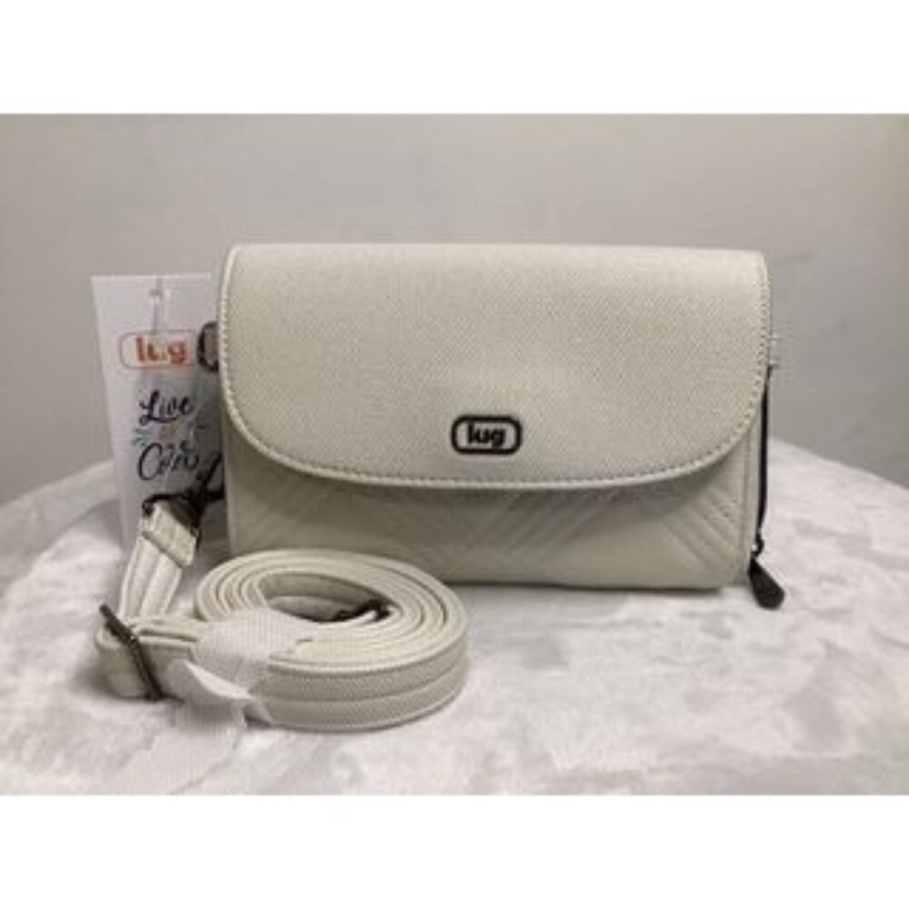 LUG Vault Matte Luxe VL RFID NWT - Metallic Bubble Cloud